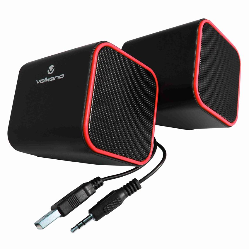 Diamond Series USB Speaker - Red