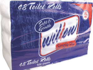 Economy 1 Ply Toilet Tissue-48 Rolls/Carton
