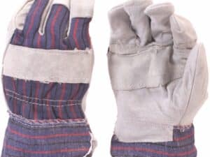 Candy Stripe Chrome Leather Glove-10's/Pack