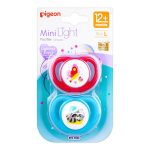 Minilight Pacifier (2 Pc) L Butterfly/Raccoon