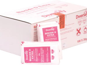 Diversey Biocide D Extra-100x30g/Carton