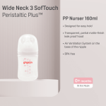 Softouch 3 Nursing Bottle Pp 160ml Logo