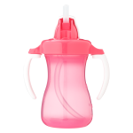 Petite Straw Bottle 150ml Pink