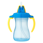 Petite Straw Bottle 150ml Blue