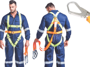Safety Harness Double Lanyard & Scaffold Hooks
