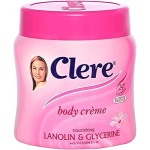 Clere Body Cream Lanolin & Glycerine -125ml/Box 0f 36