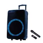 JVC Trolley Speaker With TWS and Wireless Mic