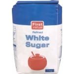 First Value Sugar White-1kg/Box of 10