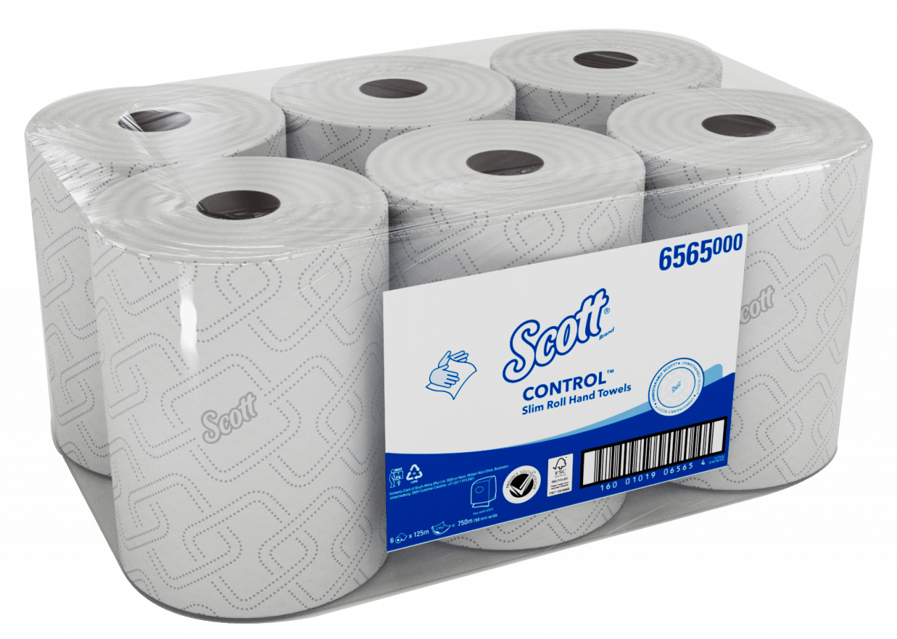Towel 6565 Scott Slim 1ply 6 X 125m