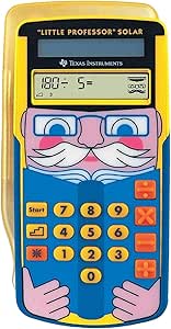 Instruments Little Professor Solar calculator