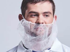 Disposable Non-Woven Beard Cover-100's