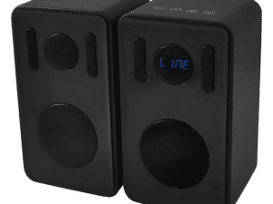 Aiwa Dual Bookshelf Bluetooth Speaker