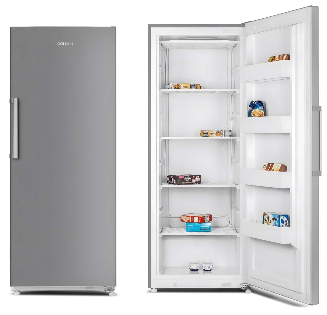 Goldair-450-Liter-Upright-Refrigerator-GUF-450-Large-1-1-1-1.jpeg Goldair 450 Litre Upright Freezer - Image 1