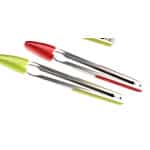 Gourmand 12" Silicone Tongs with Auto Lock