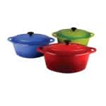 Gourmand 7L Oval Cast Iron Casserole