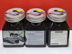 Sherbet-Charcoal Body Scrub-6 of 350ml/Box