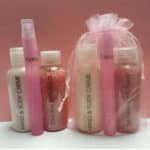 Bath salt,15ml perfume and body cream