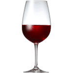 Murano Red Wine Glasses-2/Gift Box