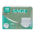Sage Sanitary Care Large -Box of 10