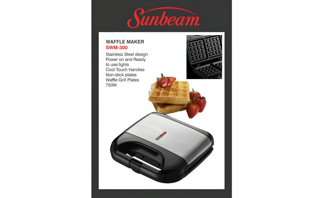 Sunbeam Waffle Maker - virtuallyours
