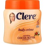 Clere Body Cream Cocoa Butter -500ml/Box of 24
