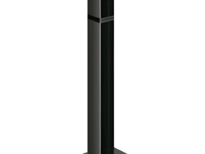 JVC Tower Speaker With Built-In Wooden Subwoofer