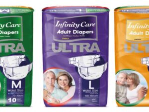 Ultra Adult Diapers- 10's L(8pcks/Box)