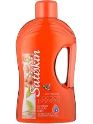 Satiskin Bubble Bath Peach -2L/Box of 6