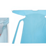 NW Disposable Pe Apron With Sleeves