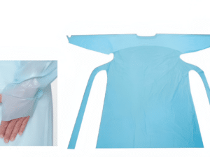 NW Disposable Pe Apron With Sleeves