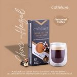 Caffeluxe Choc-Hazel Espresso 10 Pods-12/Box