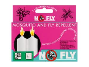 Baygon Nofly Fly Repellent Candles 2 Per Box