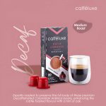 Caffeluxe Decaf Espresso 10 Pods-12/Carton