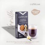 Caffeluxe Vanilla Espresso 10 Pods-12/Box