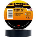 3M Scotch Super 33 Premium Vinyl Electrical Tape, 20 Meters, 19mm Wide, UV Resistant