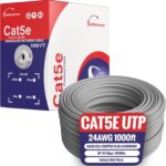 Cat5e 305m Pull Box, CCA, Grey, UTP CAT5e Cable (Indoor Use)