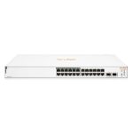 HPE Networking Instant On 1830 24 port Gb 12 port POE 195W Switch