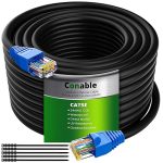 Cat5e 305m Roll, CCA, UV Protected SF/TP CAT5e Cable, Foil, Braiding (For Outdoor Use)