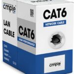 500m Roll, White, Solid Copper, UTP, CAT6 Cable (Indoor use)