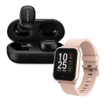 Volkano Aquarius TWS + Serene Watch Series Bundle - Gold