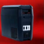 SnoMaster - 12L Plastic Portable Fridge/Freezer DC - Black