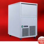 SnoMaster - 26Kg/24Hr Plumbed-In Gourmet Type Ice-Maker - Stainless Steel