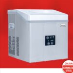 SnoMaster - 15Kg/24Hr Counter-Top Bullet Type Ice-Maker - Stainless Steel