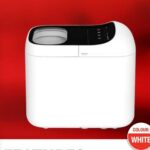 SnoMaster - 12Kg/24Hr Counter-Top Bullet Type Ice-Maker - White