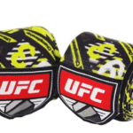 UFC Patterned Hand Wraps-BK/YL