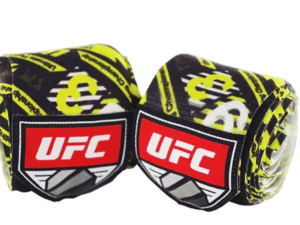 UFC Patterned Hand Wraps-BK/YL