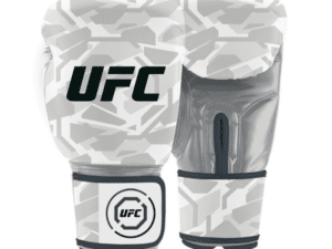 UFC Octagon Camo Boxing Gloves 12OZ White
