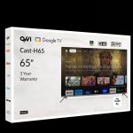 QVWi 65″ 4K Smart Google TV Cast-H65