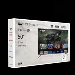 QVWi 50″ 4K Smart Google TV Cast-H50