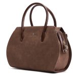 Abe Dua Mocha Bowler Bag